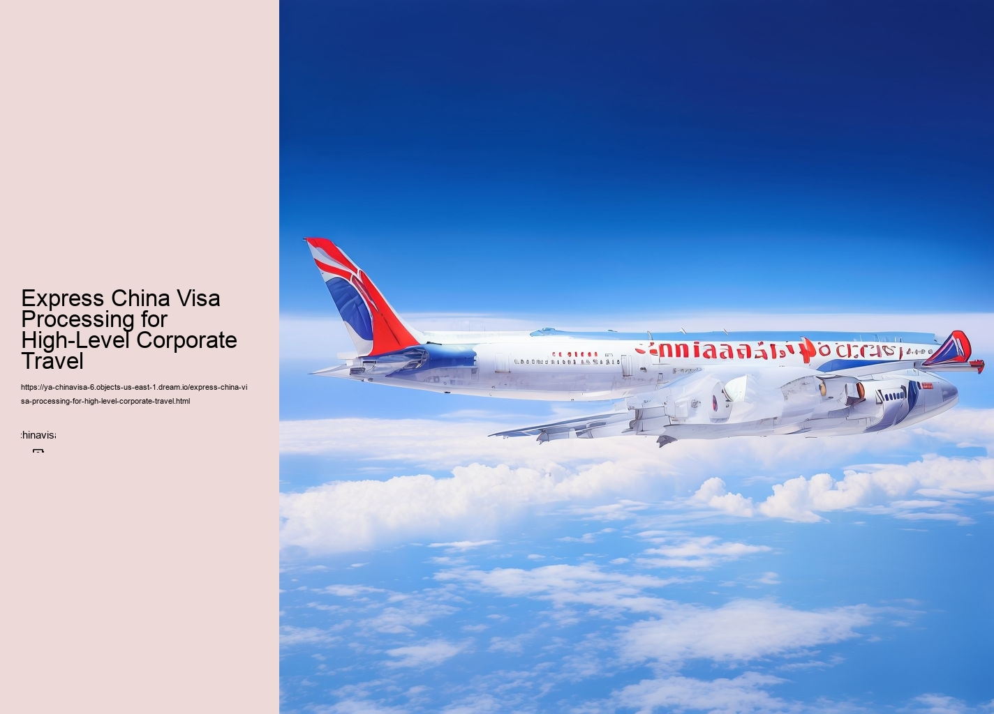 Express China Visa Processing for High-Level Corporate Travel